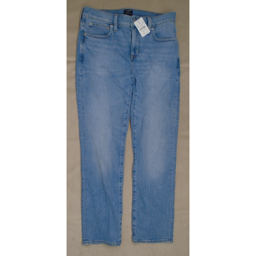 J. Crew Blue Denim Slim Boyfriend Fit Jeans Womens Mid-Rise Casual Size 25 NWT!